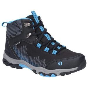 Cotswold Childrens/Kids Ducklington Lace Up Hiking Boots / Black/Blue